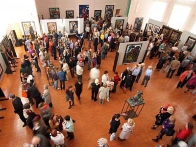 Открытие выставки  «Творчество Зураба Церетели. Скульптура, металлический рельеф, эмаль, живопись, графика»